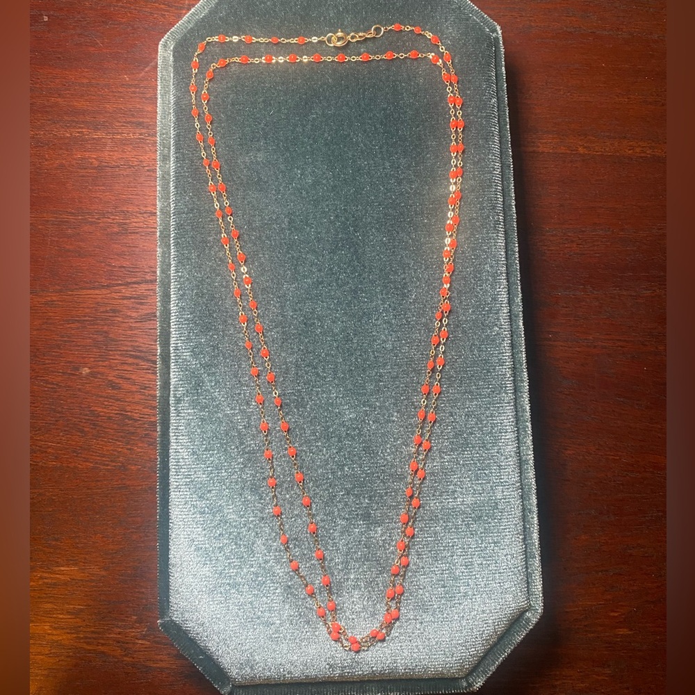 18K Yellow Gold- 34” Gigi Clozeau Necklace